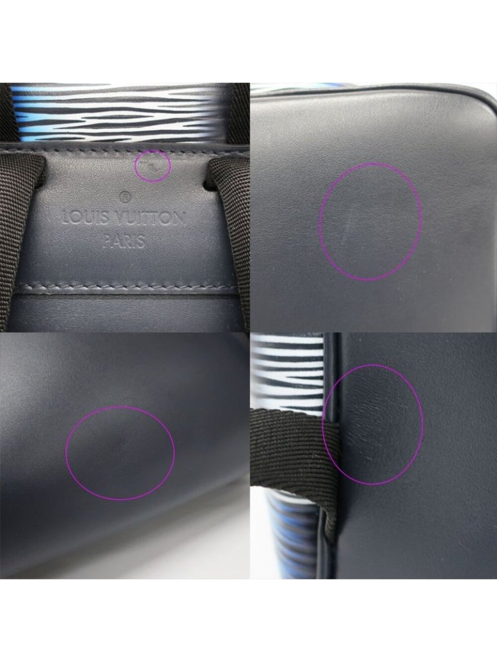 Louis Vuitton Montsouris Backpack Rucksack Sac Epi Damier Rush - Picture 9 of 10